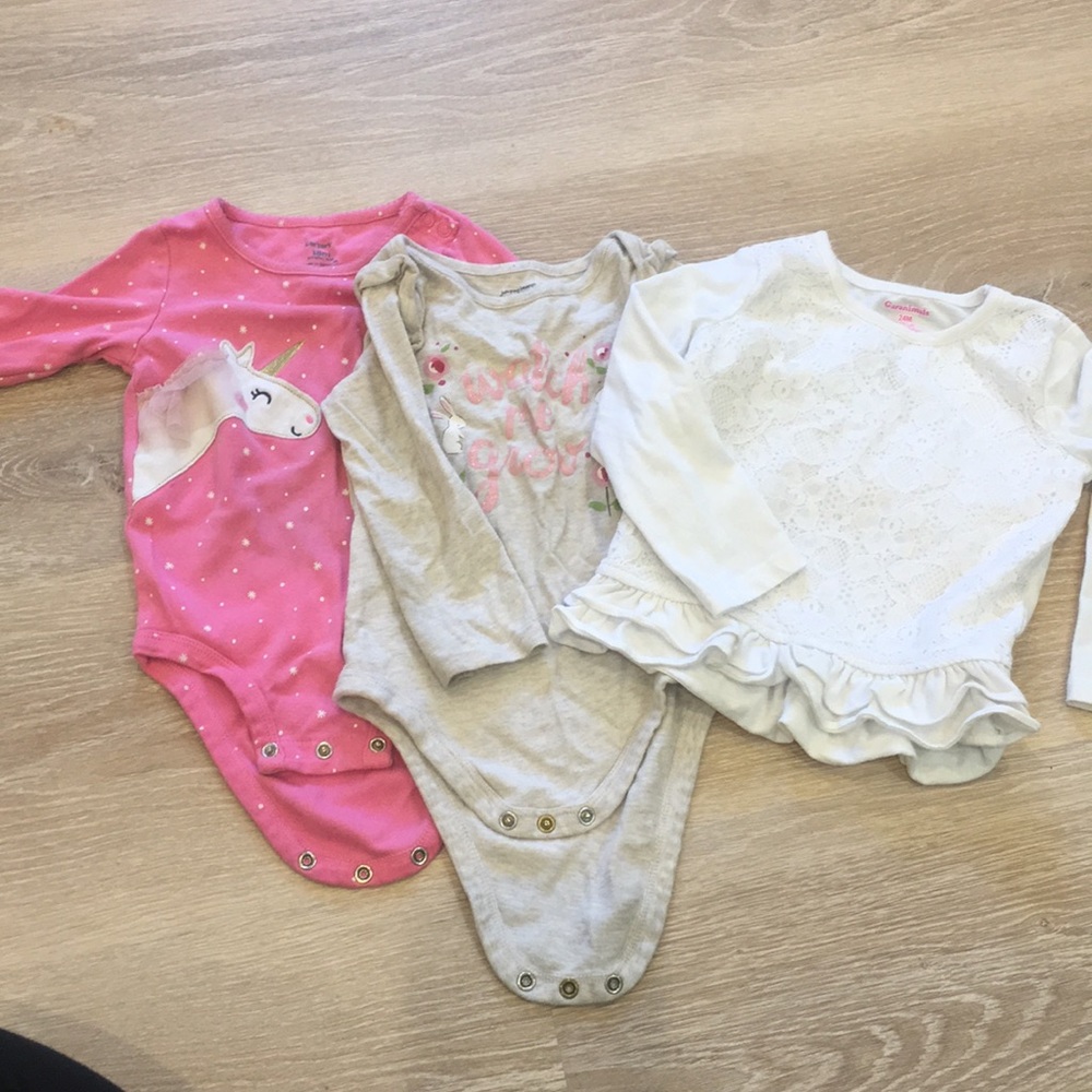 Long sleeve bundle baby girl